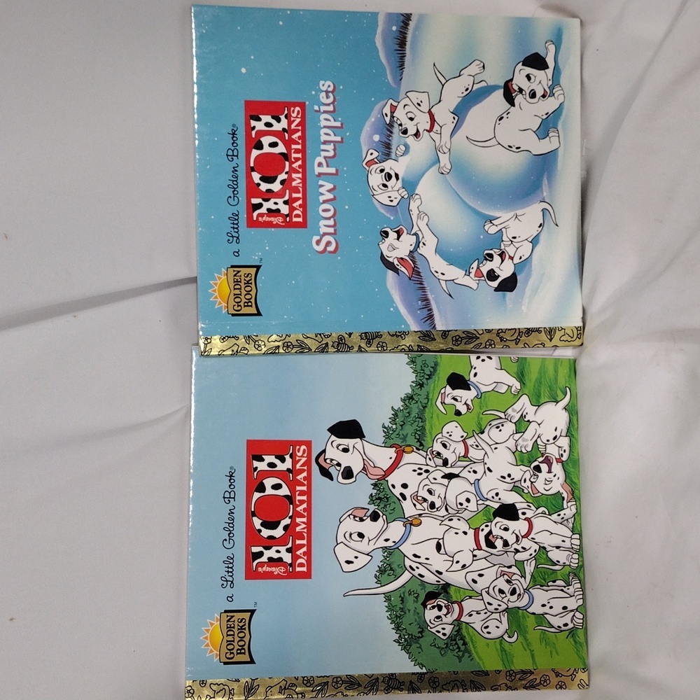 A Little Golden Book 101 Dalmatians Bundle Of 2 Books